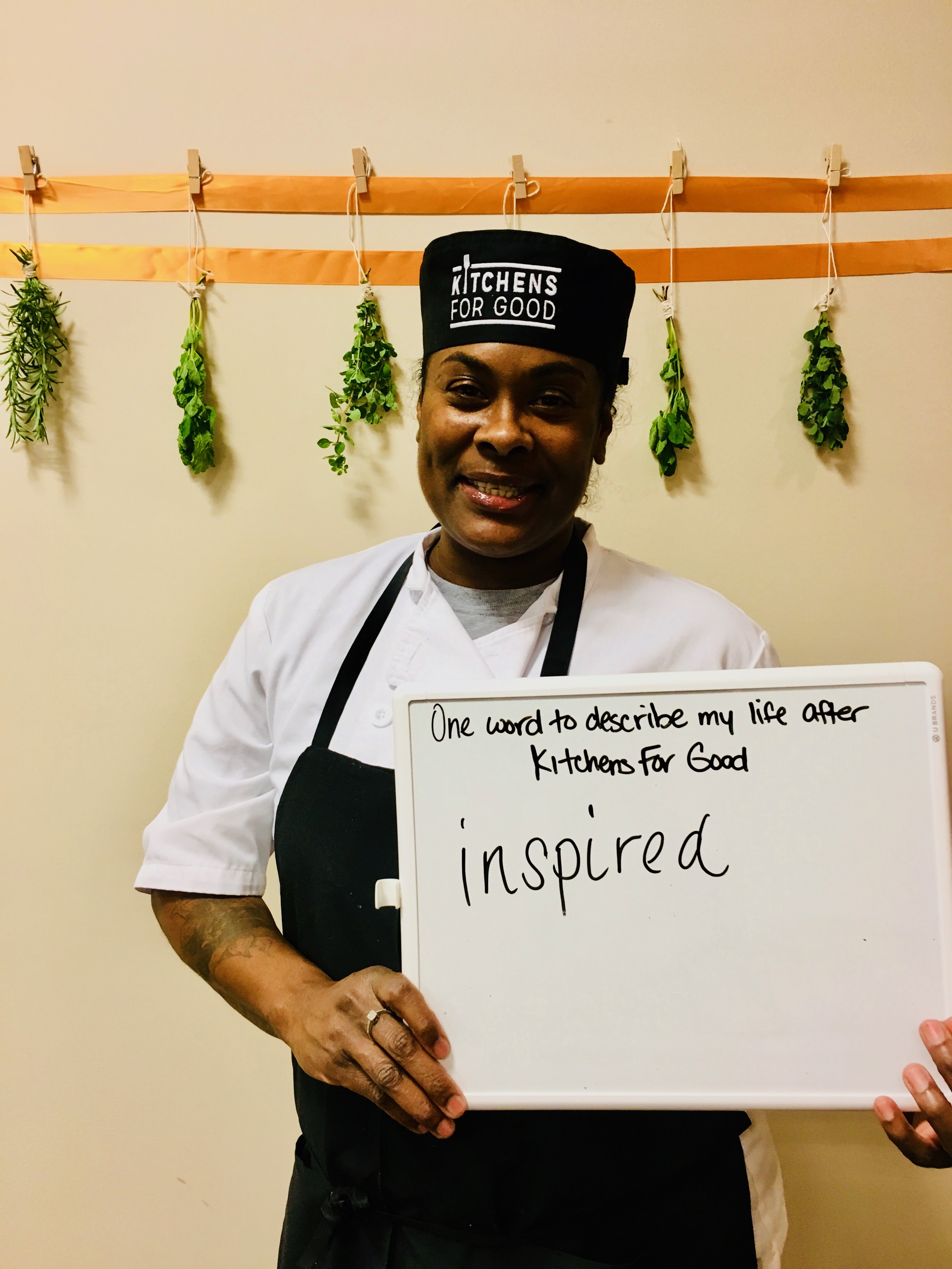 Culinary training in the kitchen