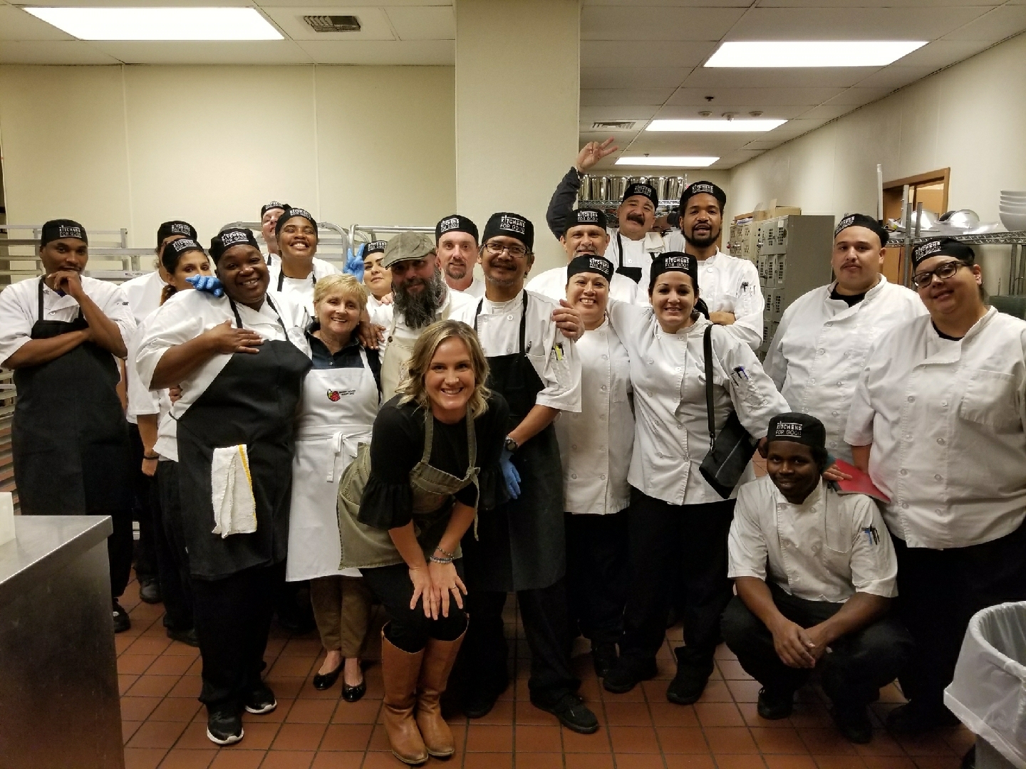 Kitchens for Good supporters